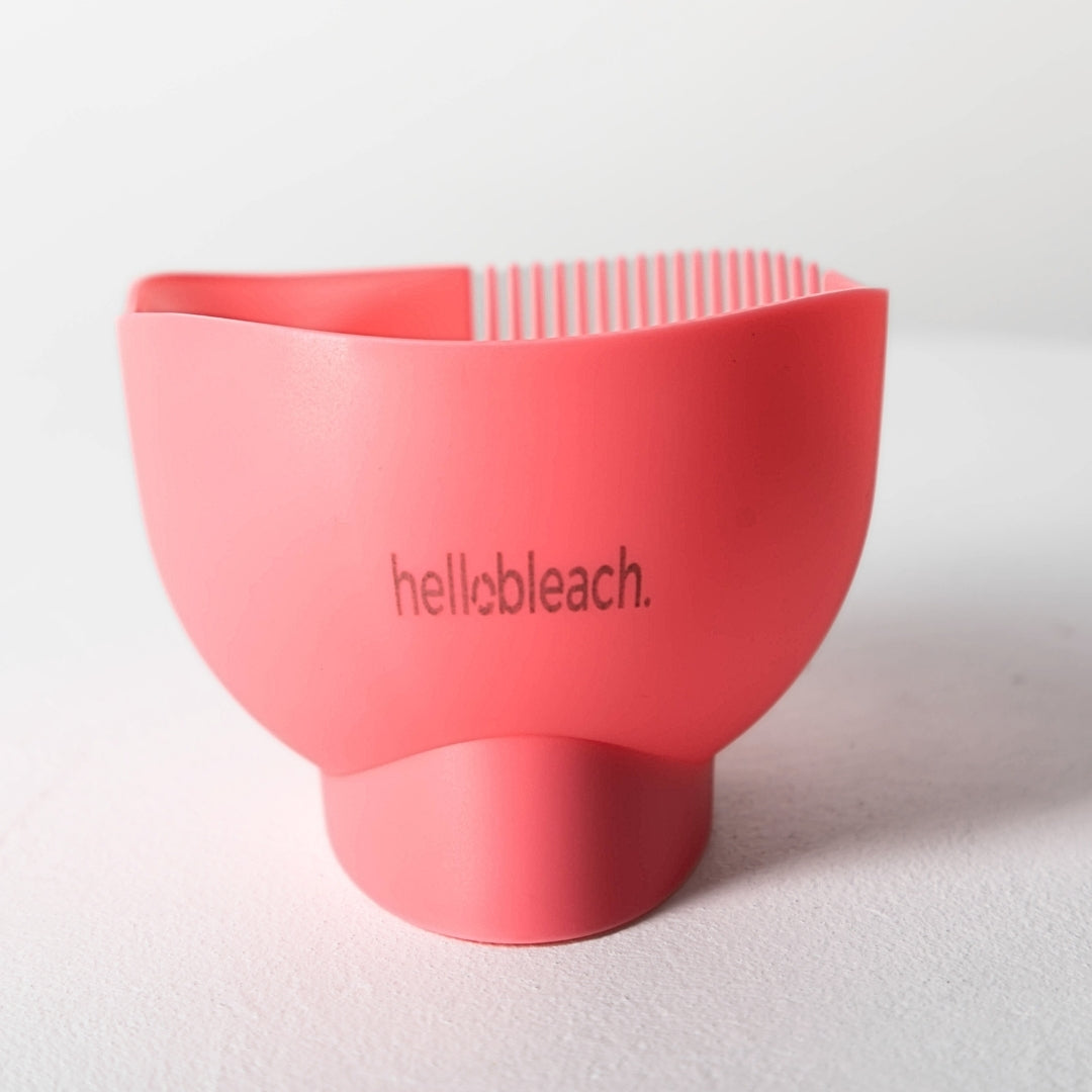 Bol à teinte profonde Hello Bleach avec dents - Pink Pop