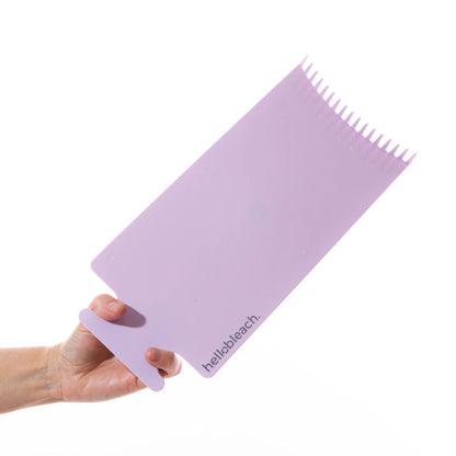 Hello Bleach Balayage Board With Teeth - Lilac - Hello Bleach