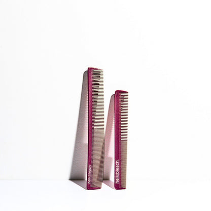 Large 30cm Style Comb -Burgundy