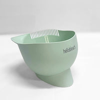 Deep Tint Bowl w Teeth - Jade