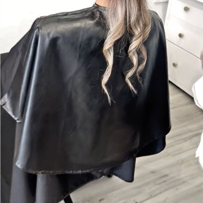 NEW Pro Vegan Leather Cutting Cape - Black by Hello Bleach - Hello Bleach