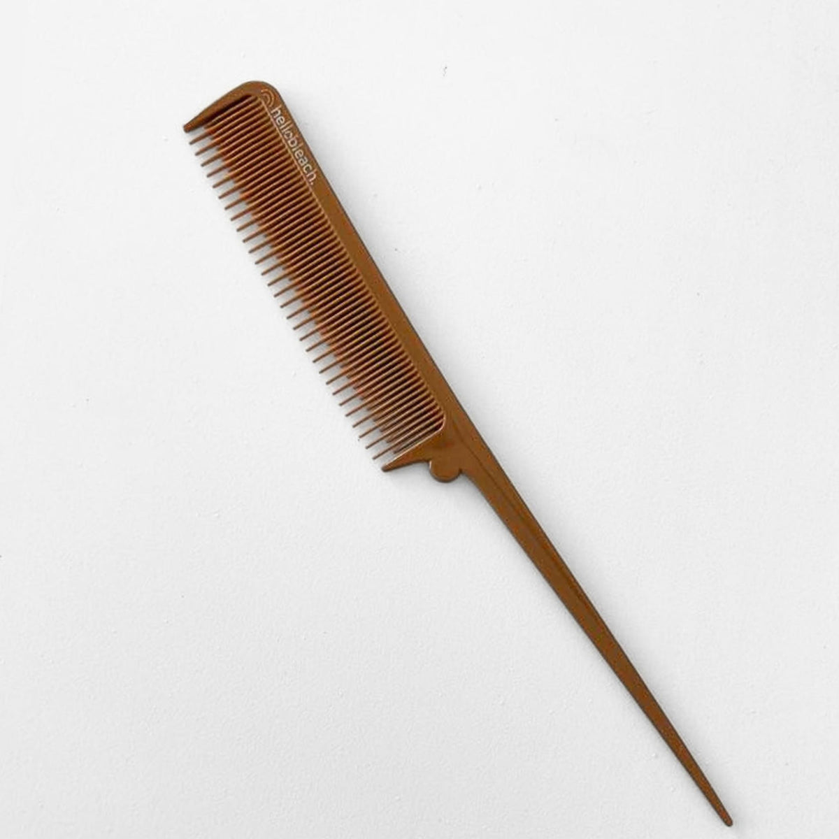 Hello Bleach Plastic Tail Comb -Clay