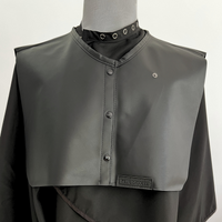 NEW Pro Vegan Leather Cutting Cape - Black by Hello Bleach